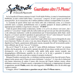 “Guardiamo oltre l’i-Phone!”